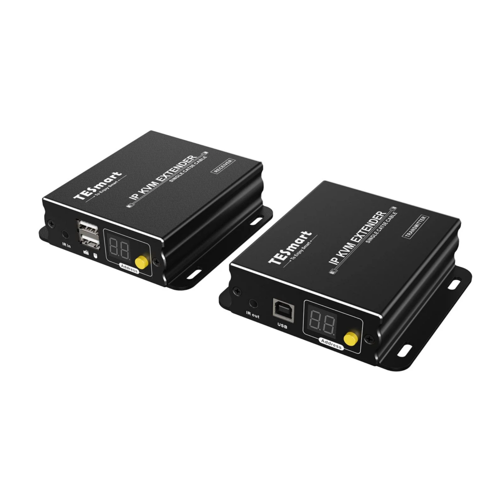 Przedłużacz HDMI 120M KVM EXTENDER 1080P60Hz przez CAT 5/6 TESmart