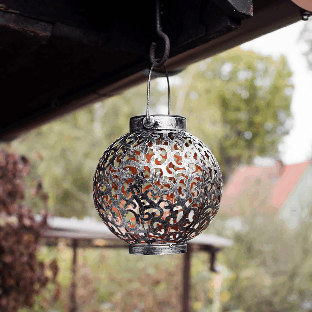 Navaris Zewnętrzna lampa solarna LED 21 cm, z uchwytem