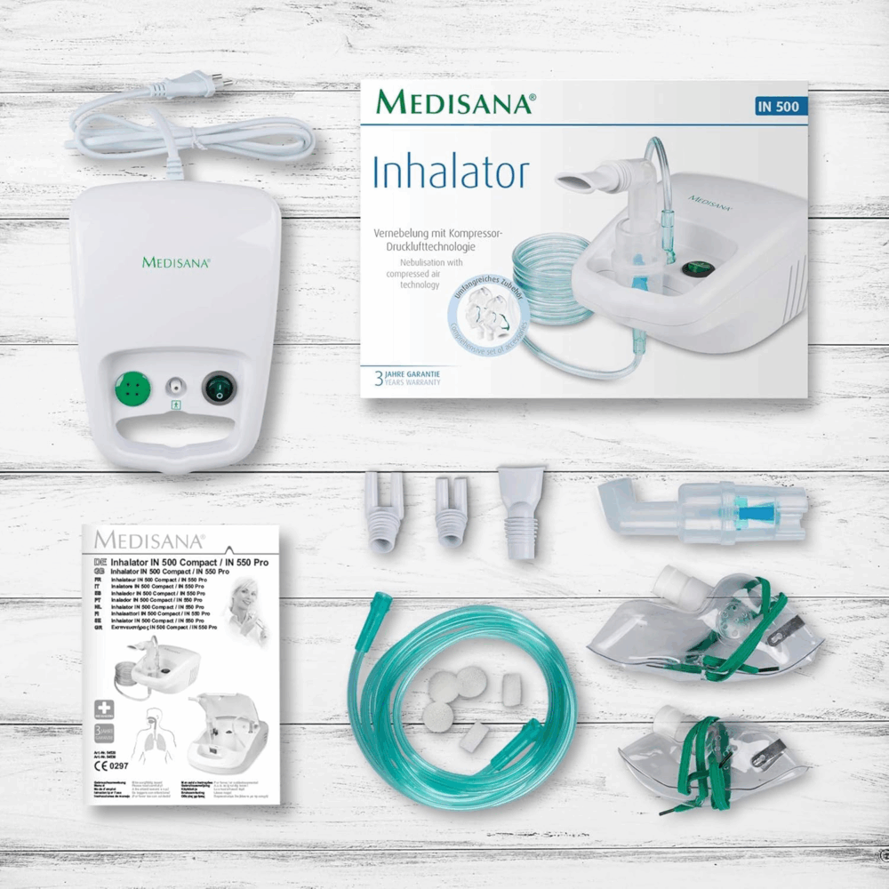 Medisana IN 500 inhalator, nebulizator kompresorowy,