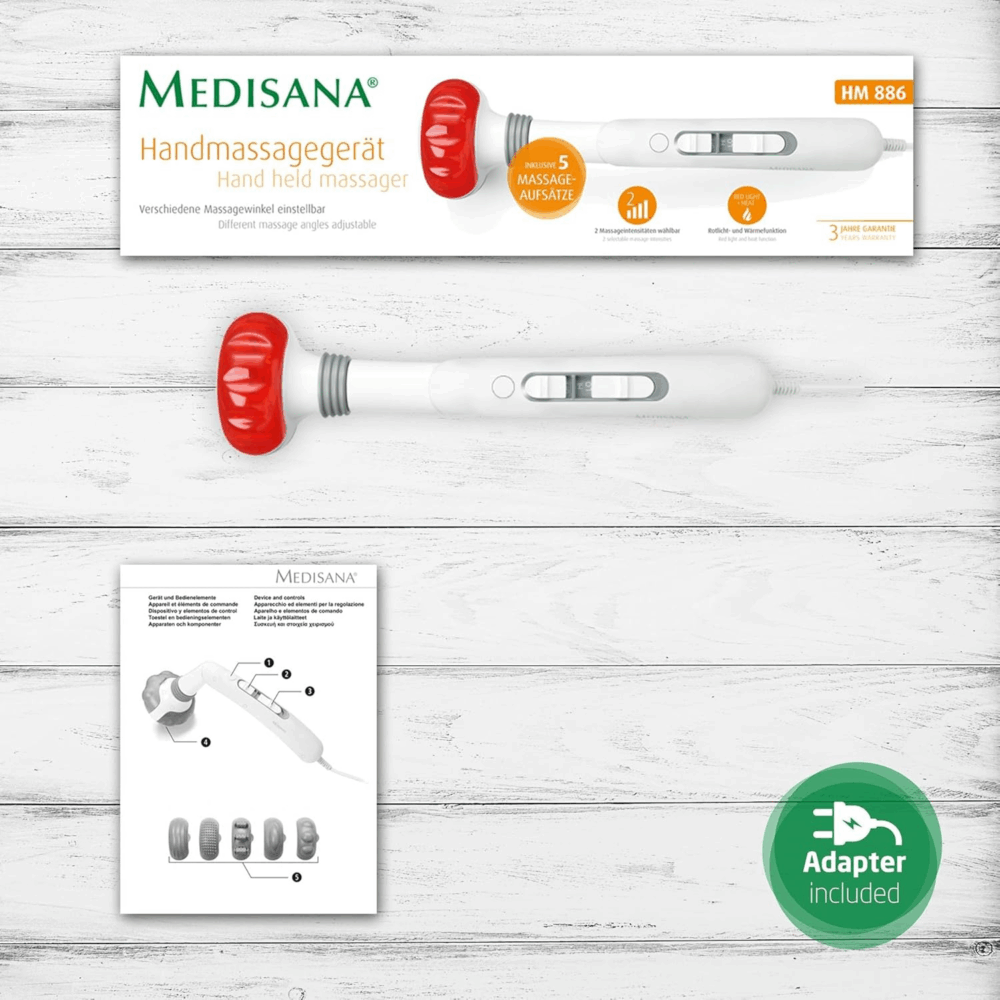 Medisana HM 886, elektryczny masażer pleców, szyi, ramion i nóg