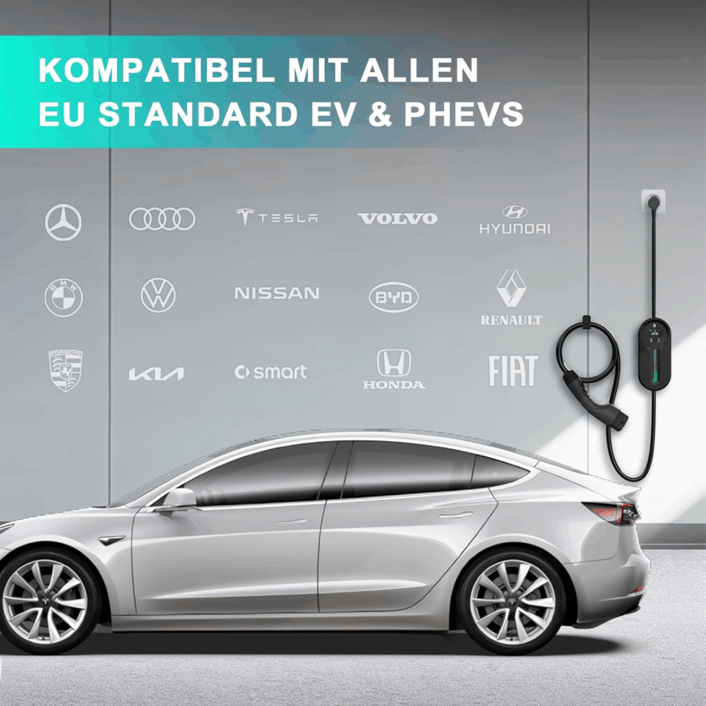 Ładowarka samochodowa Portable EV 3,68 KW
